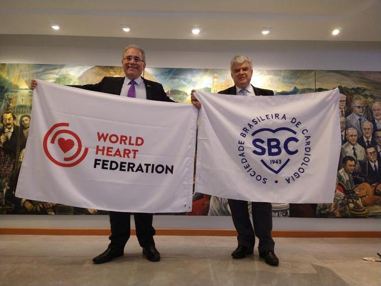 A SBC tem a honra de saudar Prof. Dr. Fausto Pinto pelo início de seu mandato como presidente da WHF