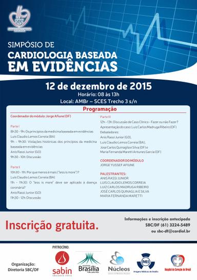 Simpósio de Cardiologia Baseada em Evidências