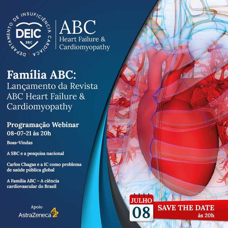 Simpósio internacional lança revista ABC Heart Failure & Cardiomyopathy