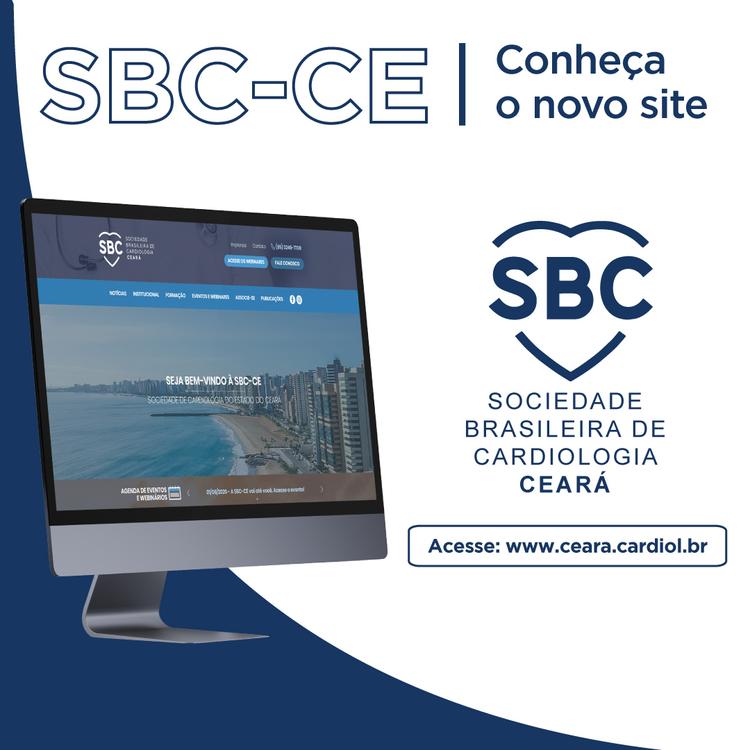 Conheça o novo site da SBC-CE