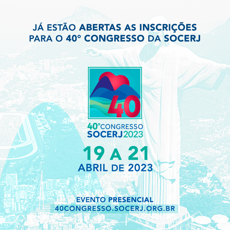 SOCERJ abre inscrições para o 40º Congresso de Cardiologia que acontece em abril